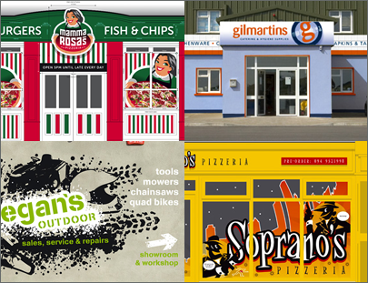 Sign & Shop Fascia Designs Gallery