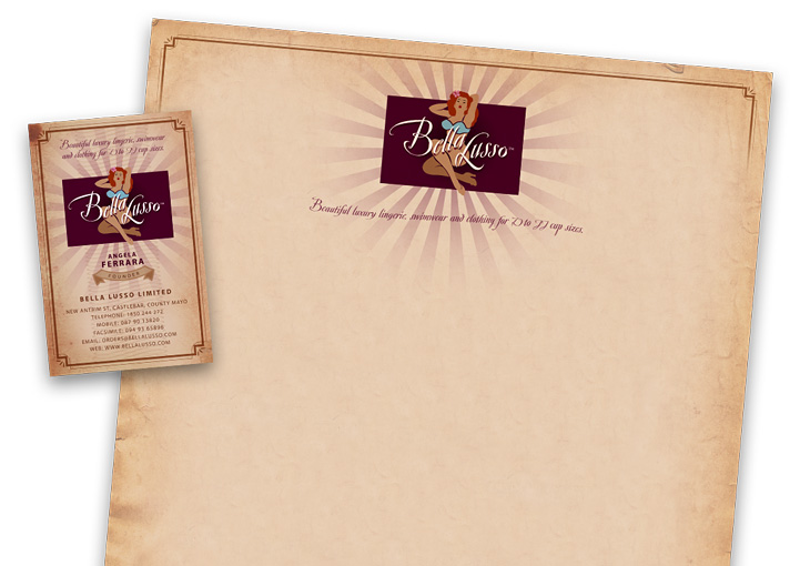 Balla Lusso Stationery Design Balla