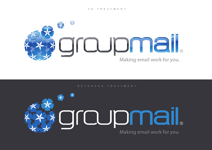 GroupMail Brand Design Sligo