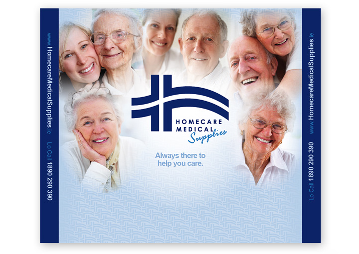 Homecare Medical Supplies Pop Up Exhibition Stand Design Ballyhaunis