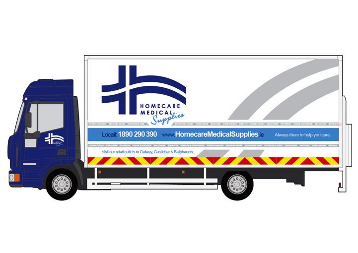 Homecare Medical Supplies Livery Design Ballyhaunis