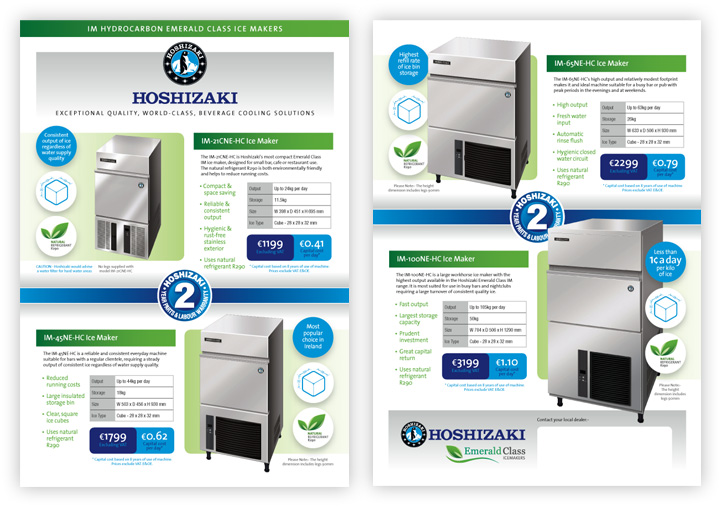 Hoshizaki Flyer Design Claremorris