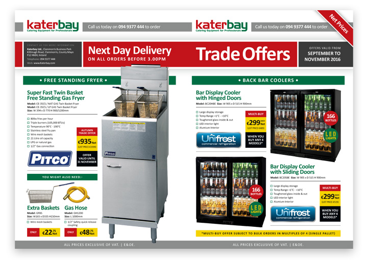 Katerbay Flyer Design Claremorris