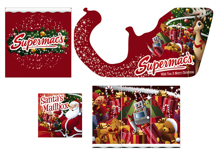 Supermacs Ballinrobe point of sale design